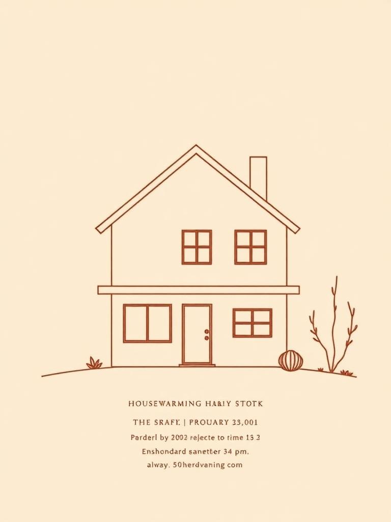 Housewarming invitations